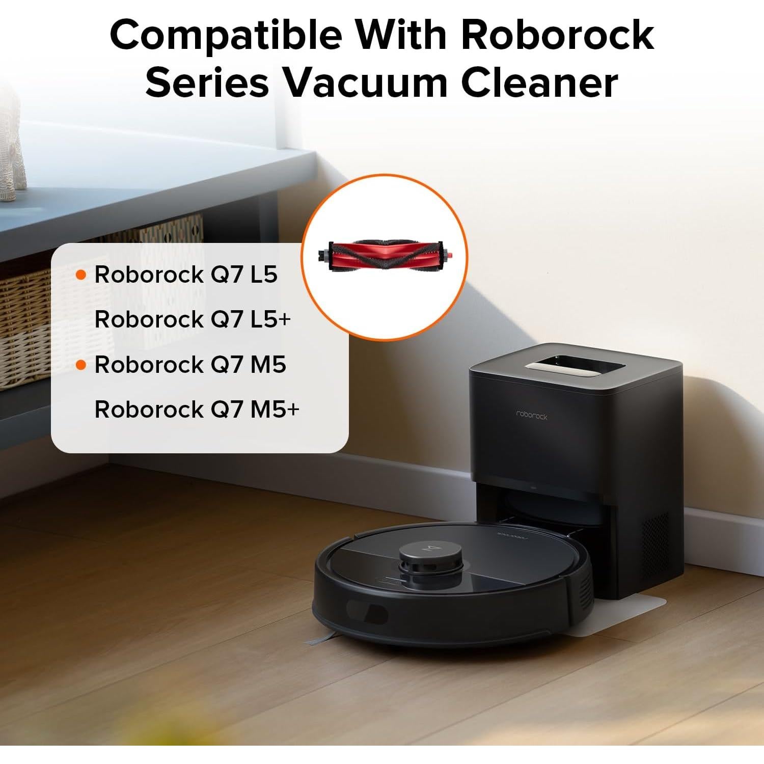 Cepillo Principal Anti-Enredos Roborock Q7 M5 - 20 cm