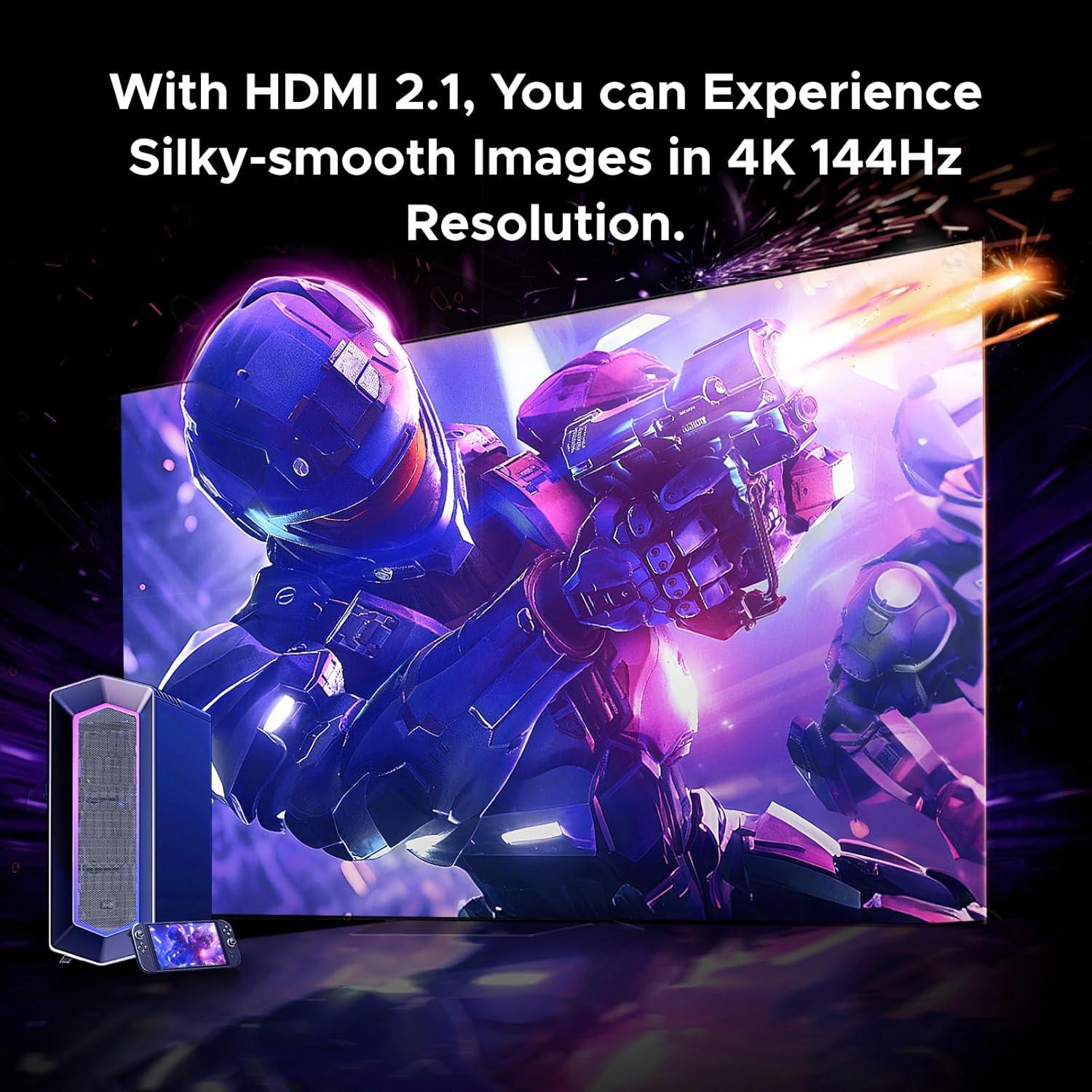 Tarjeta de Captura UGREEN 4K 144Hz HDMI a USB 3.2 con Micrófono