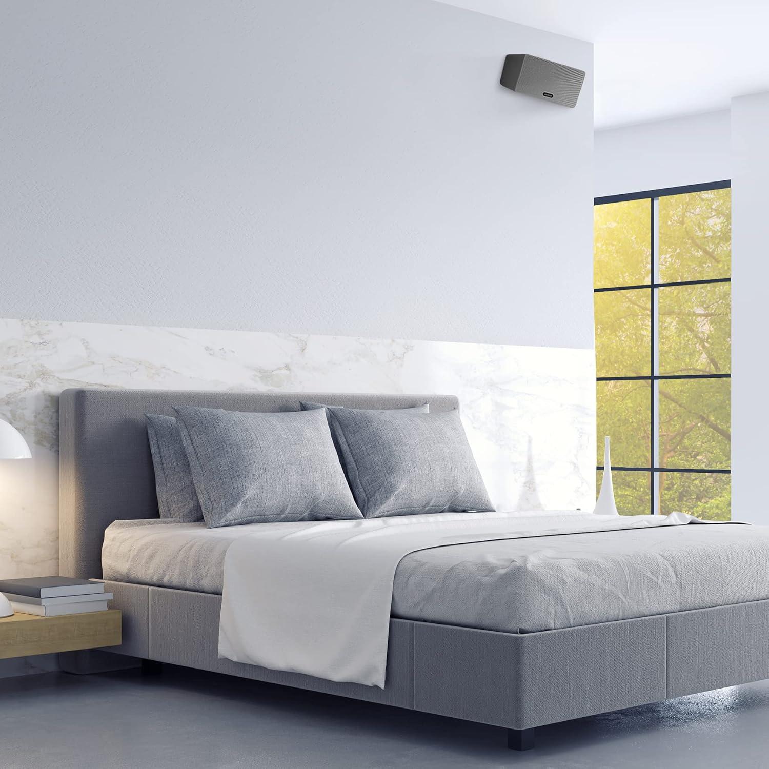 Soporte de Pared Soundbass PLAY:3 Negro, Inclinación y Giro Ajustable