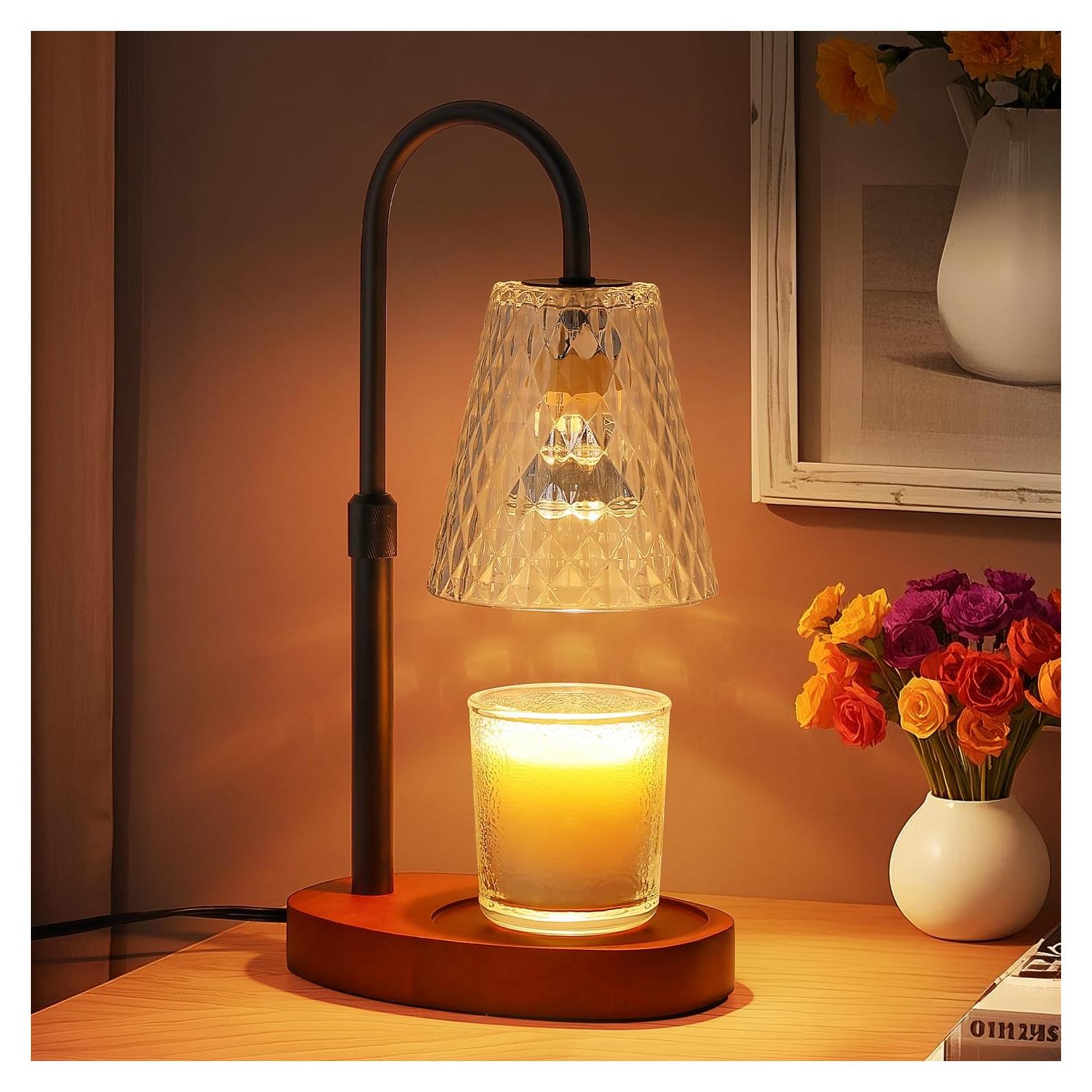 Lámpara Calentadora de Velas PICOTO con Temporizador y Brillo Ajustable