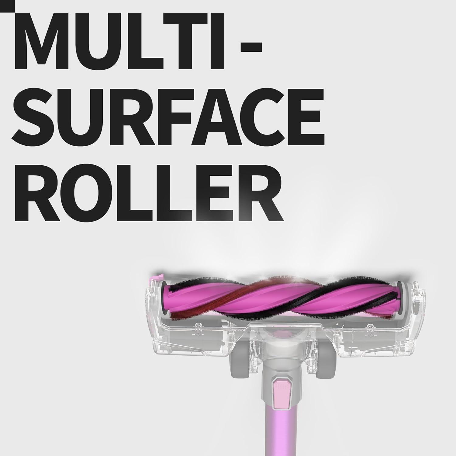 Aspiradora de varilla inalámbrica Roomie Tec R3, 225W, 43 min