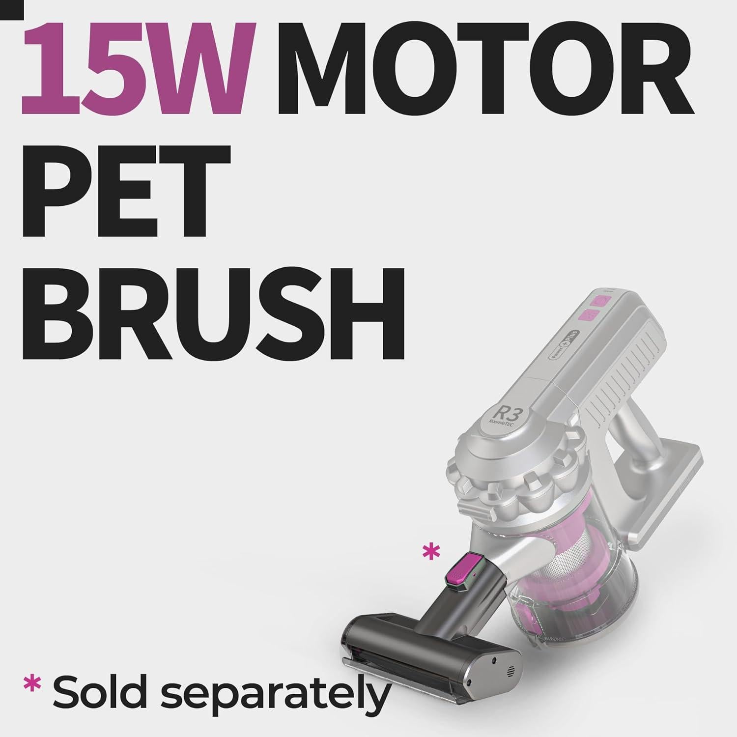 Aspiradora de varilla inalámbrica Roomie Tec R3, 225W, 43 min