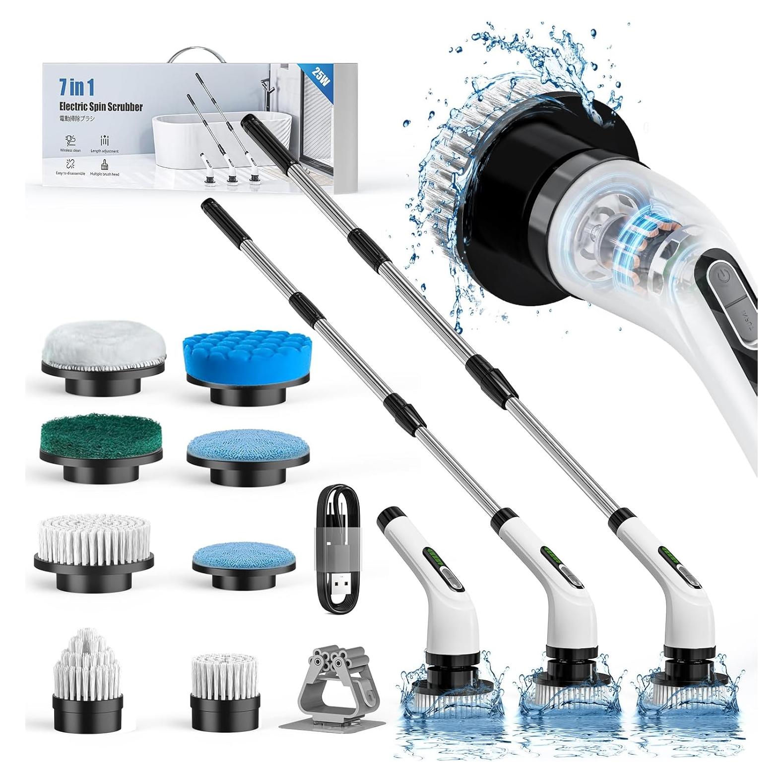 Limpiador Eléctrico Inalámbrico HIMAAT A10 IPX7 8 Cabezas