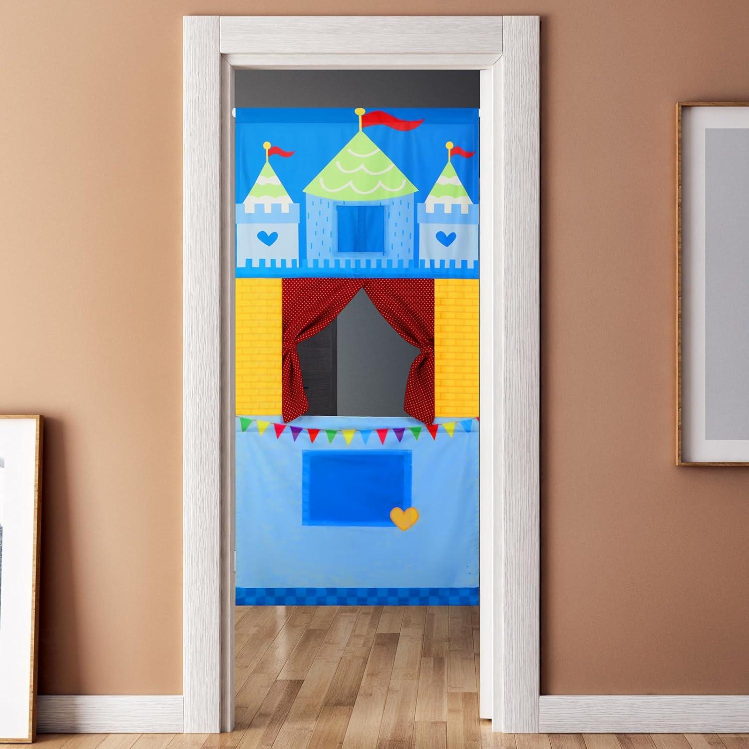 Teatro de Marionetas Plegable VitalCozy 170 x 78 cm Ajustable