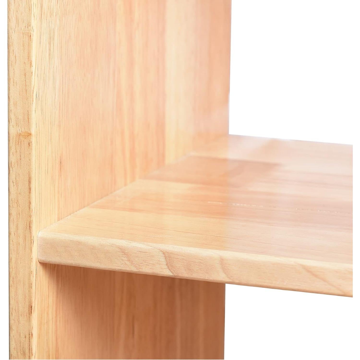 Estantería de Almacenamiento en Esquina KRAND 3 Niveles Madera