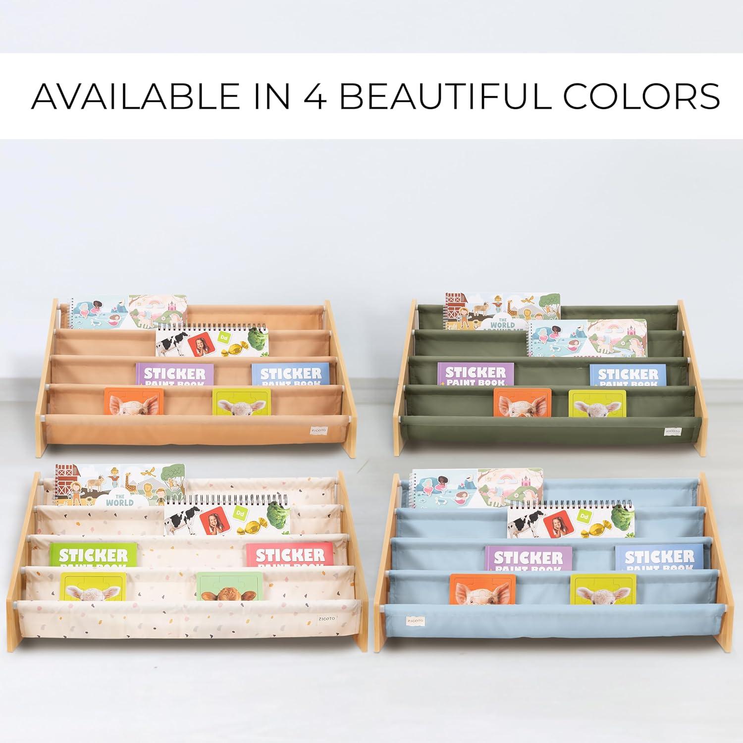 Estantería para Niños ZICOTO Azul 72.9x39.9 cm 2 Estantes