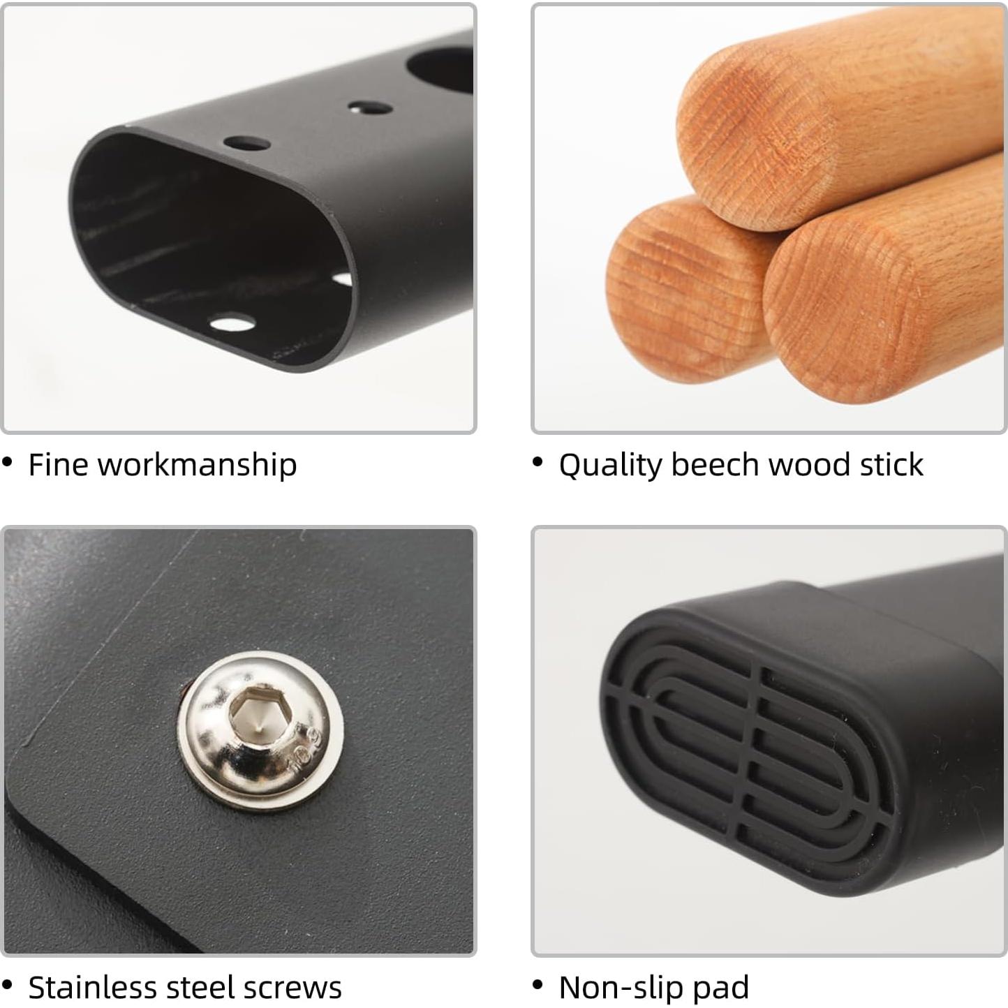 Barra de Madera DHT Entrenador de Suspensión con Escalera Sueca