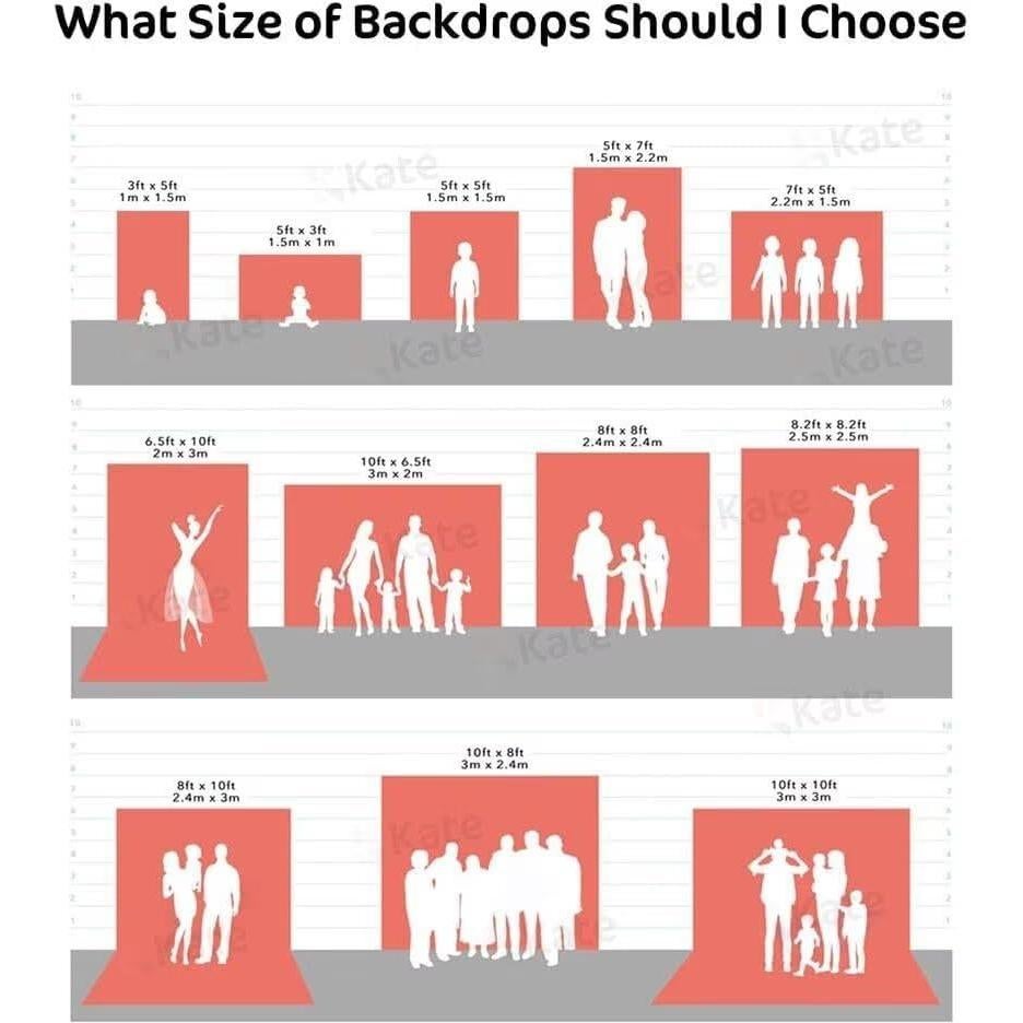 Fondo Colapsable Reversible Kate 1.5x2m Marrón Verde para Fotografía