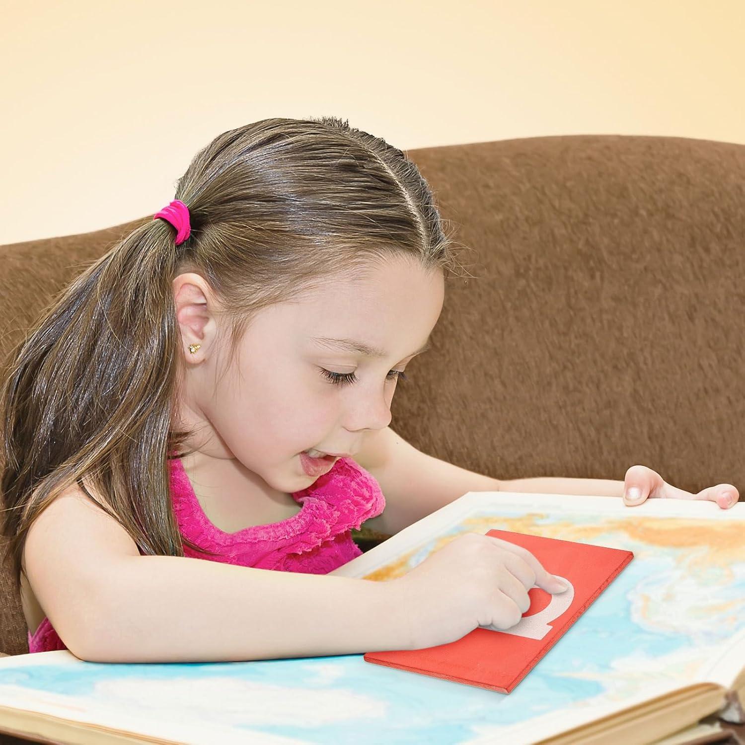 Juego de Letras y Números de Lija Henoyso para Preescolar