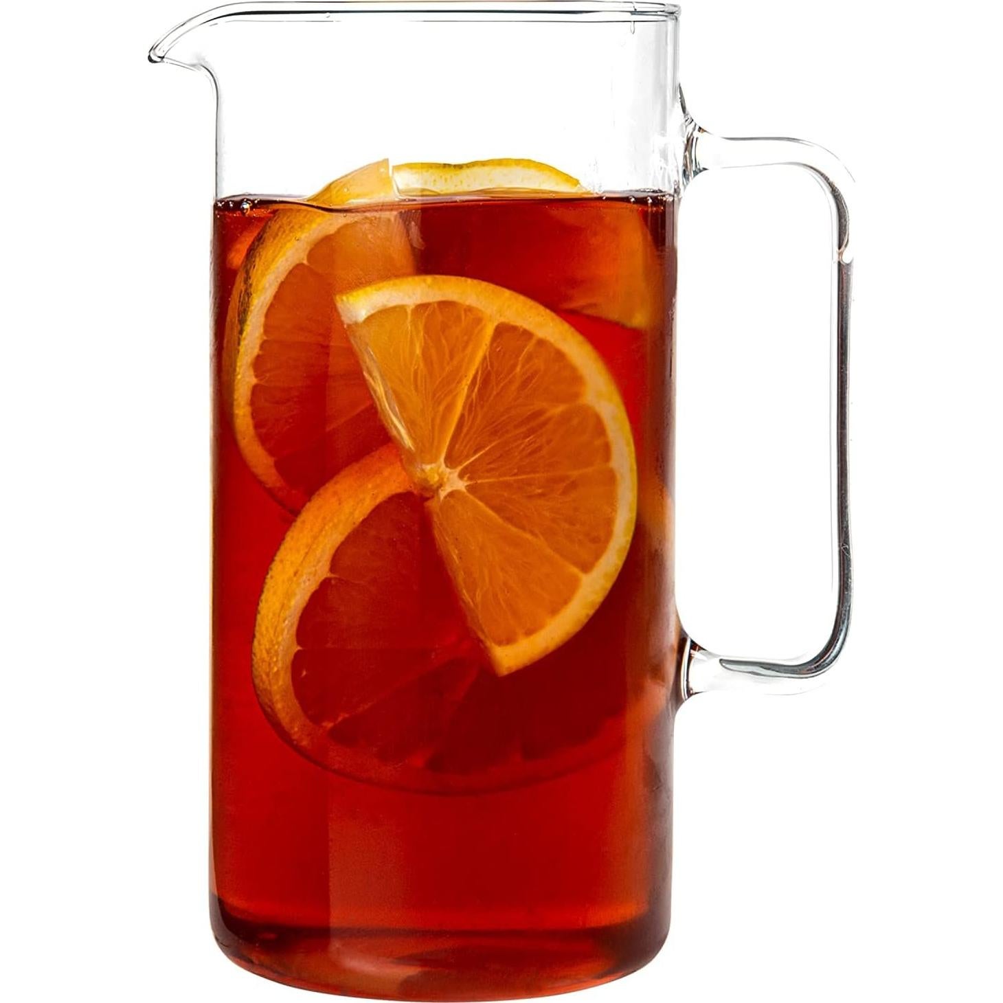 Jarra de Vidrio Borosilicato Simax 1 Litro Clásica Transparente