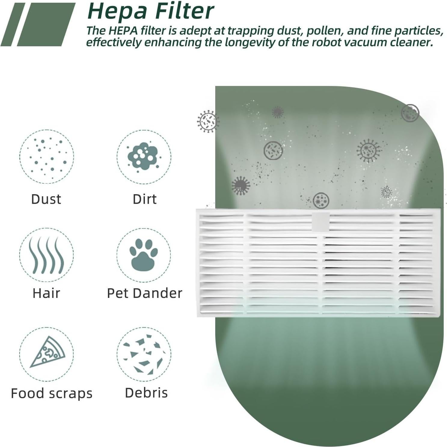 Kit de Repuestos VACKING para Aspiradoras BR151 - 22 Piezas