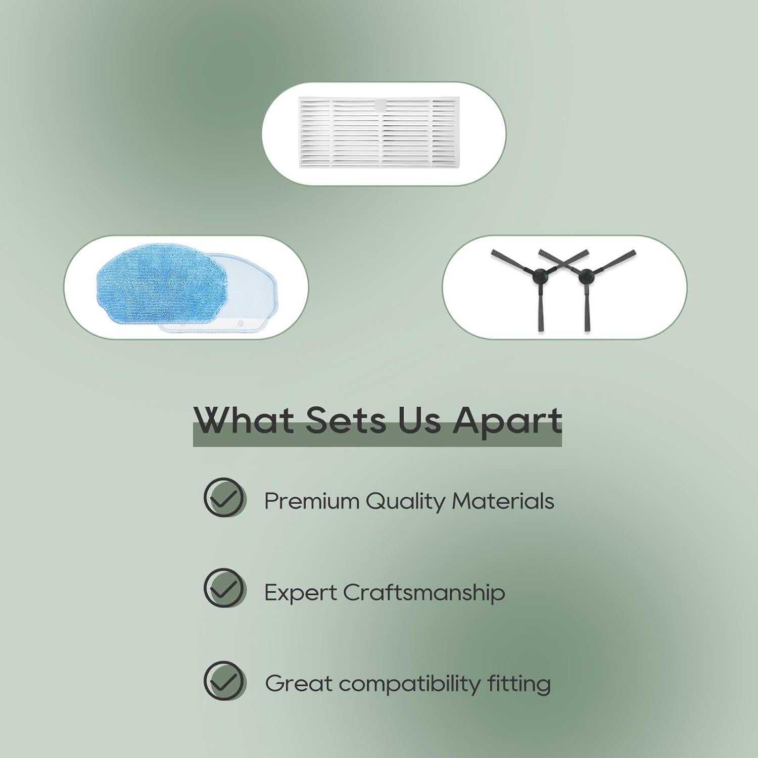 Kit de Repuestos VACKING para Aspiradoras BR151 - 22 Piezas