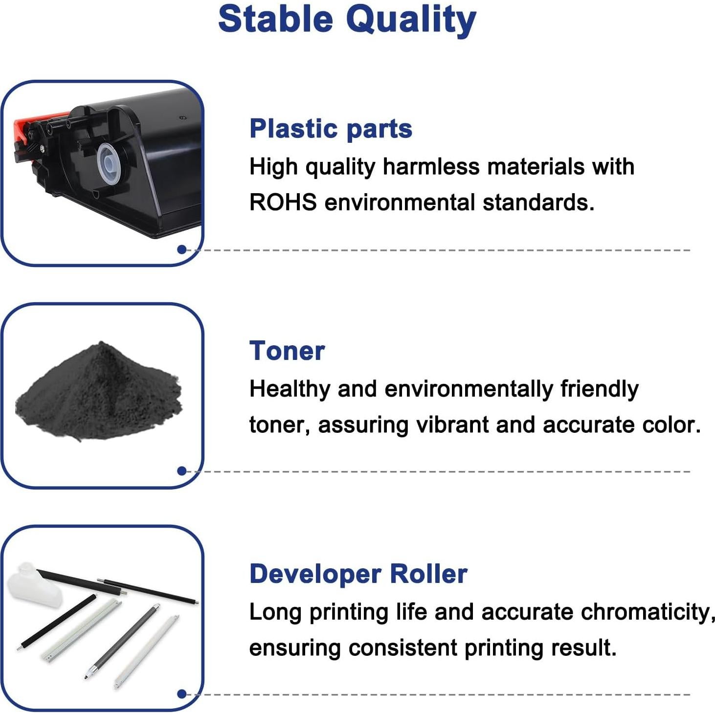 Cartucho de Tóner Alto Rendimiento TN-850 TN-820 para Brother