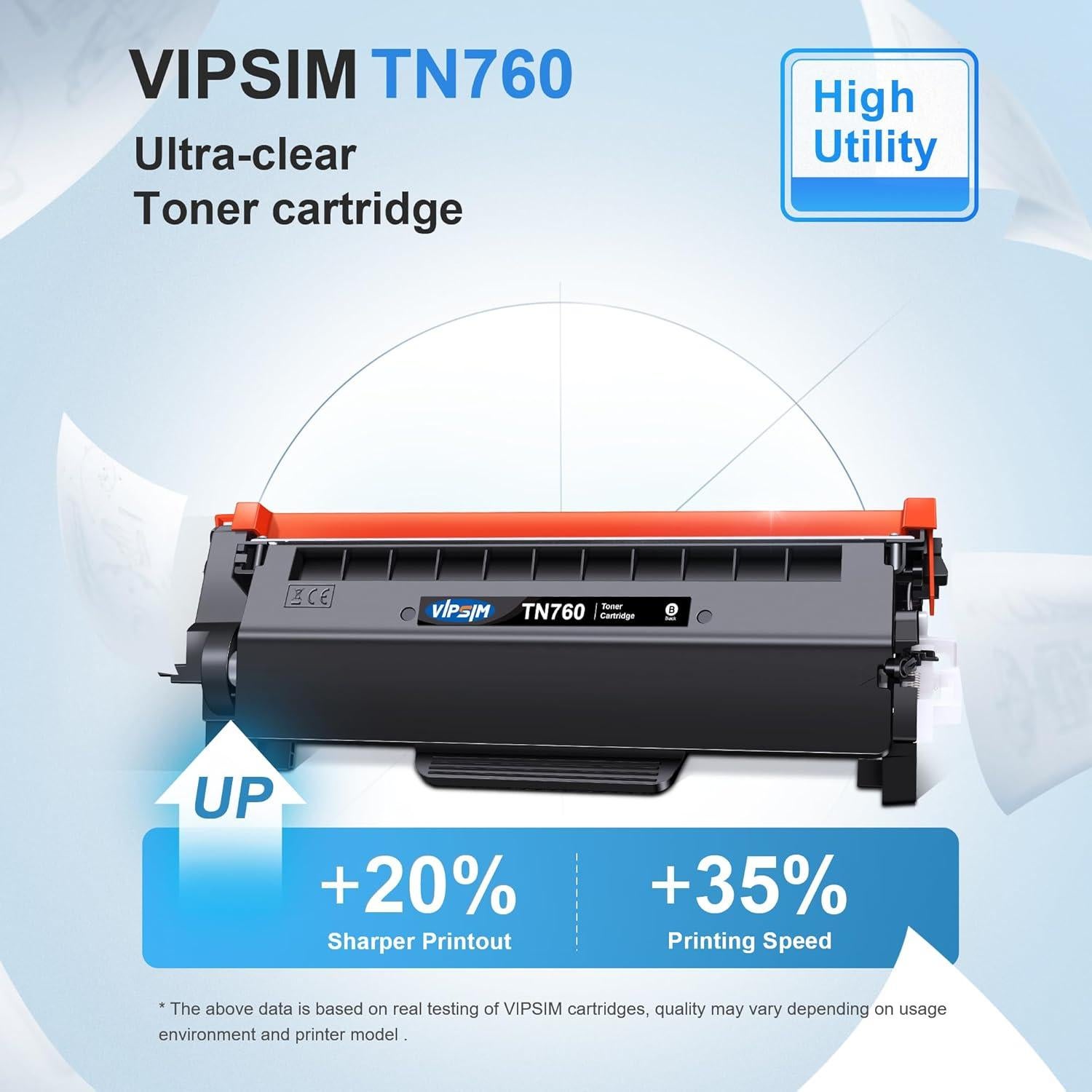 Tóner TN760 Negro Brother - 4 Cartuchos, 3000 Páginas