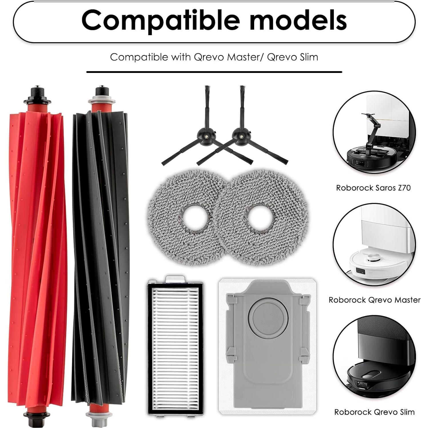 Kit de Accesorios Qrevo Master 23 Piezas - Cepillos, Filtros y Más