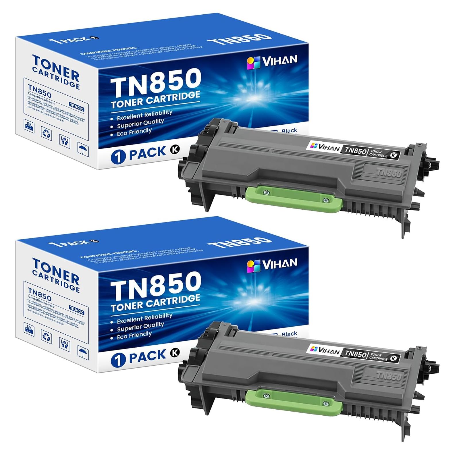 Cartucho de Tóner Negro VIHAN TN850 Alto Rendimiento 8000 Páginas