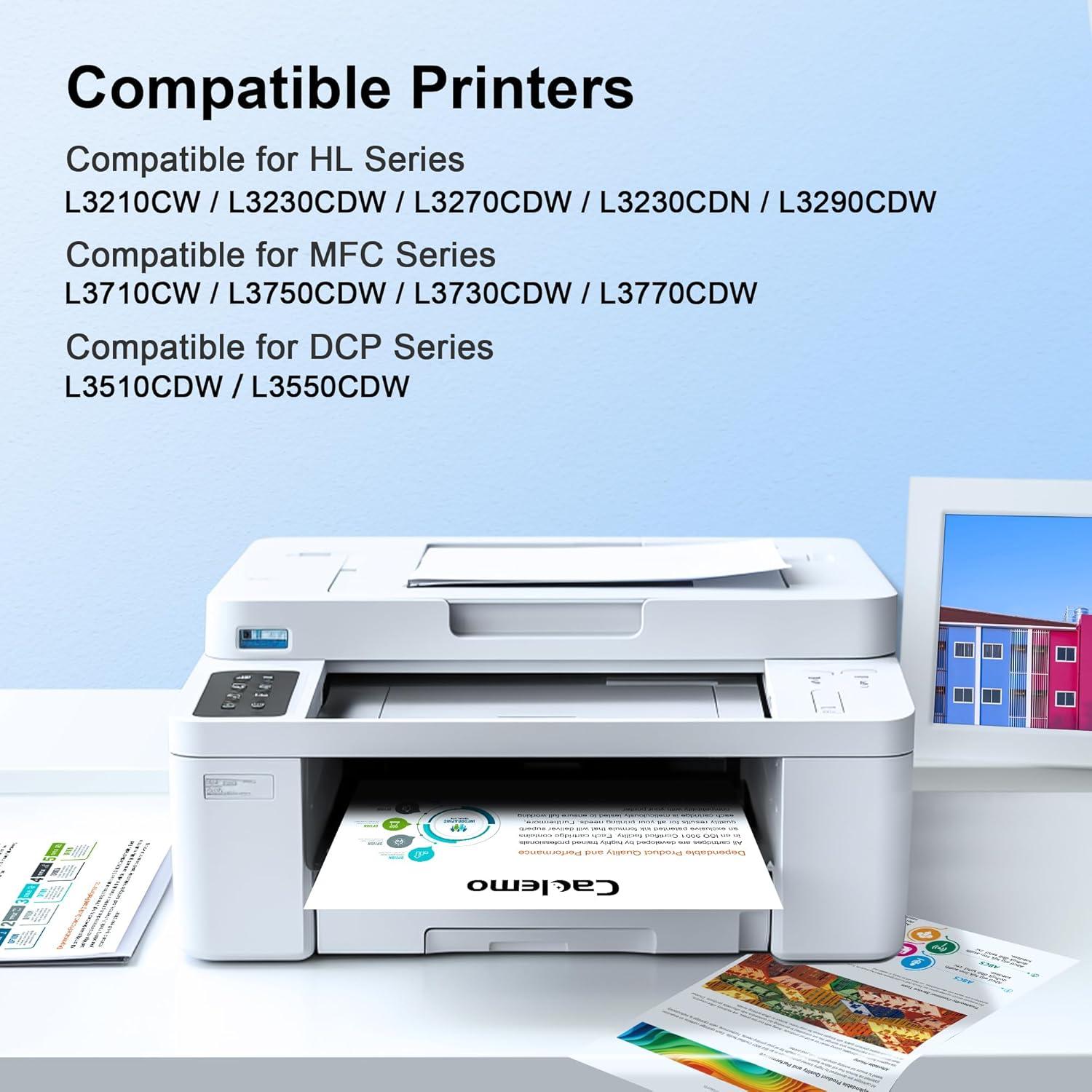 Unidad de tambor Caclemo DR223CL para Brother - 4 colores