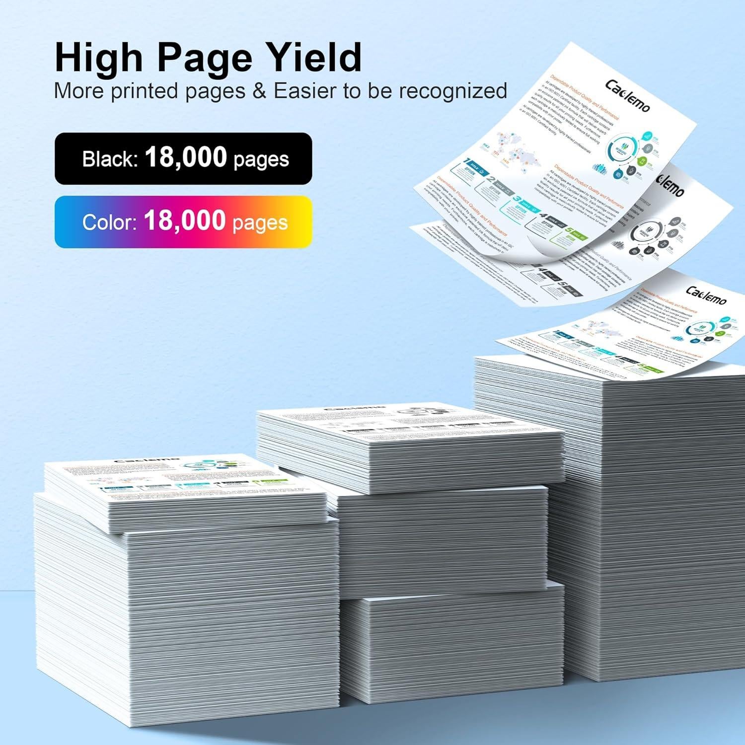 Unidad de tambor Caclemo DR223CL para Brother - 4 colores