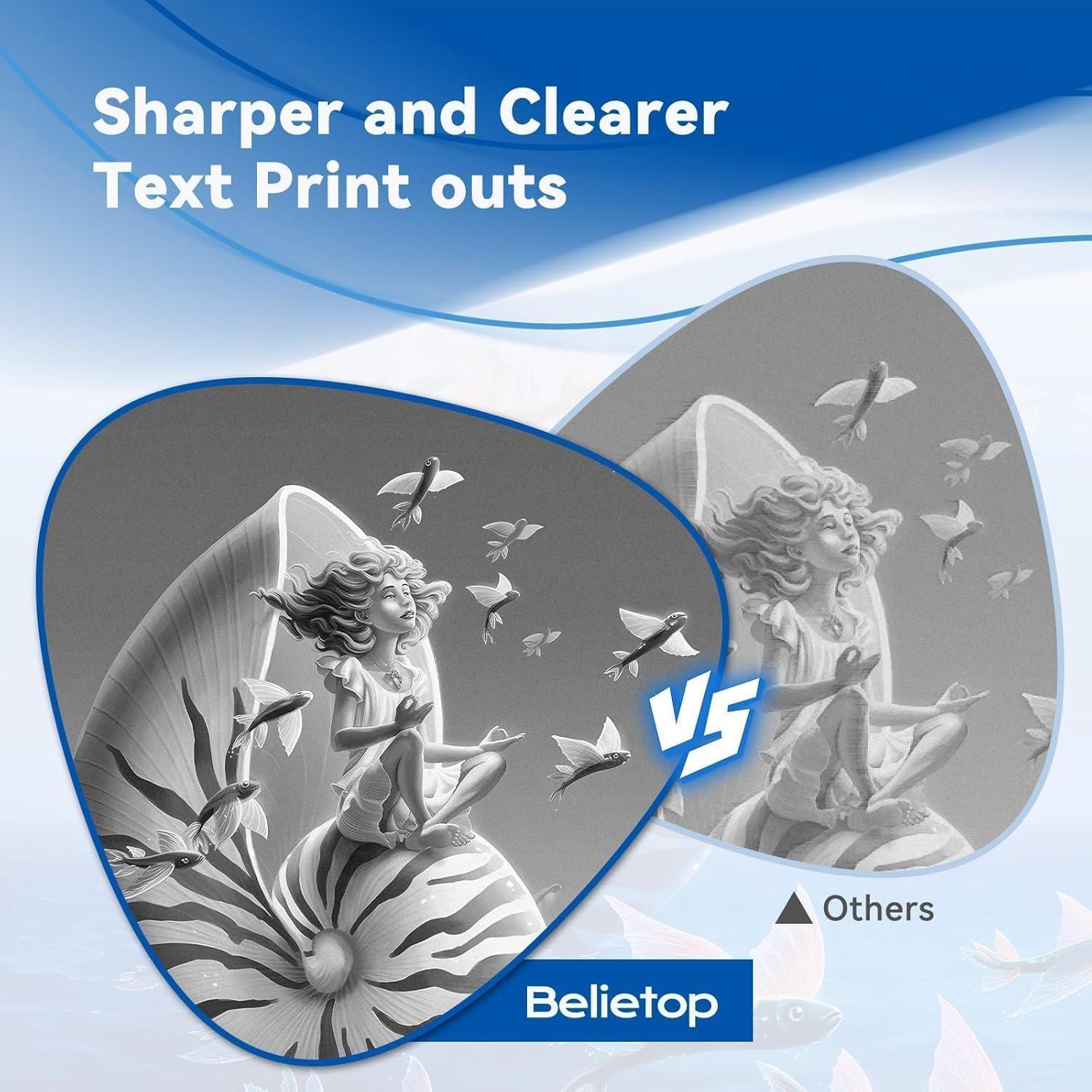 Cartuchos de Tóner Negro TN920XL Belietop - 2 Unidades 6000 Páginas