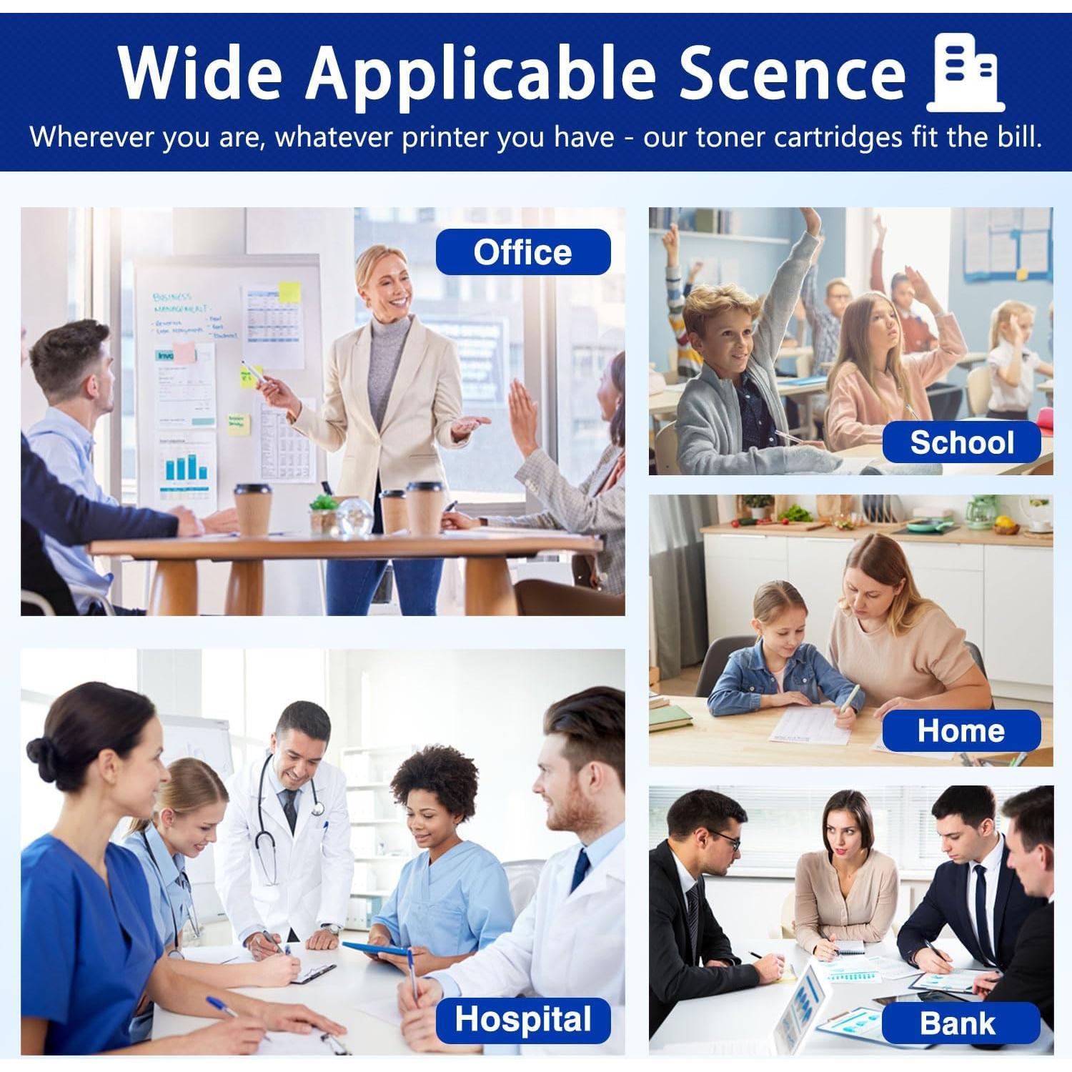 Cartucho de Tóner INKSHOP TN-225 Compatible 4PK (BK/C/M/Y)