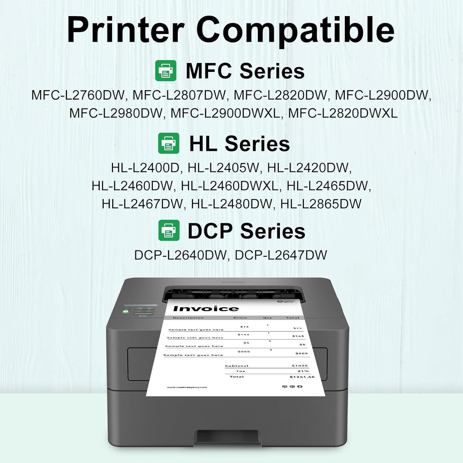 Cartucho de Tóner SAILNER TN830XL Negro Compatible 6000 Páginas