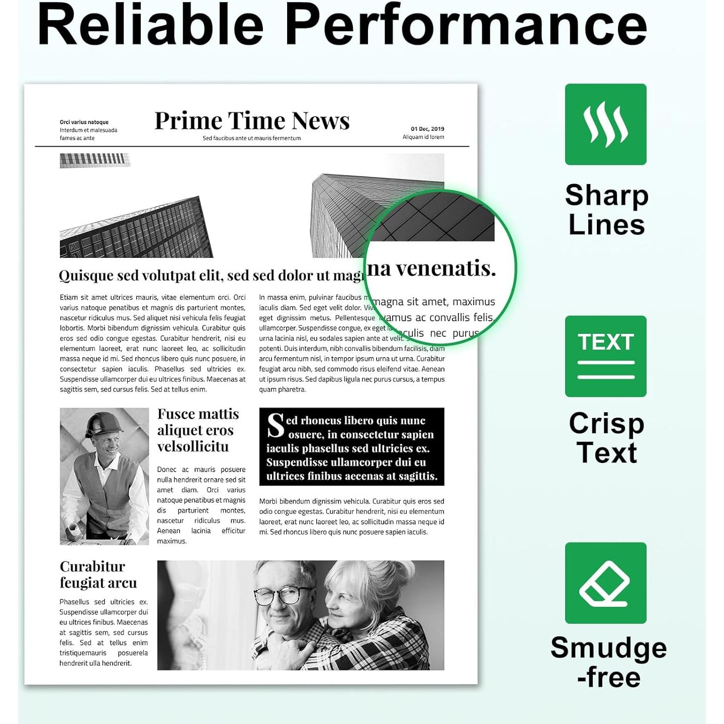 Cartucho de Tóner SAILNER TN830XL Negro Compatible 6000 Páginas