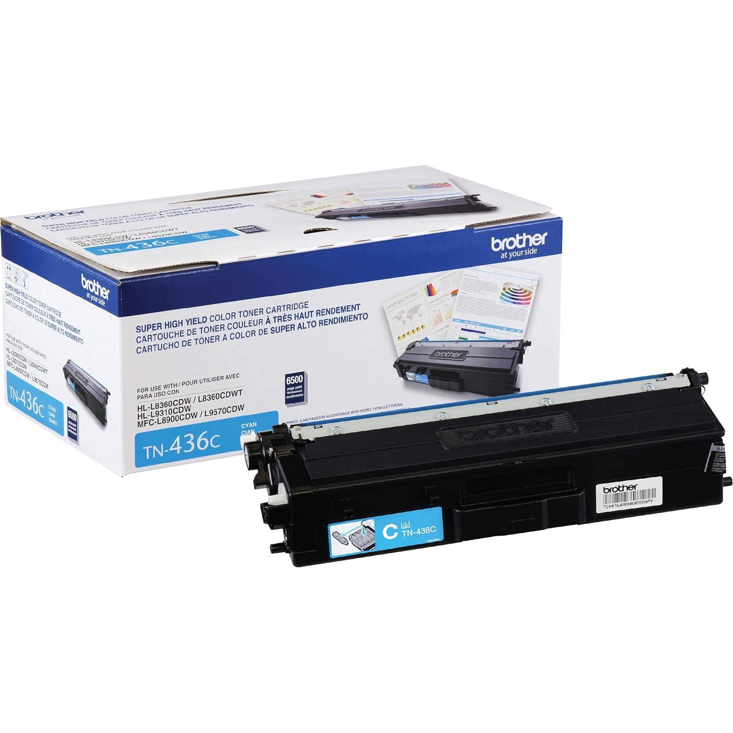 Cartucho de Tóner Brother TN-436 Super Alta Capacidad 6500