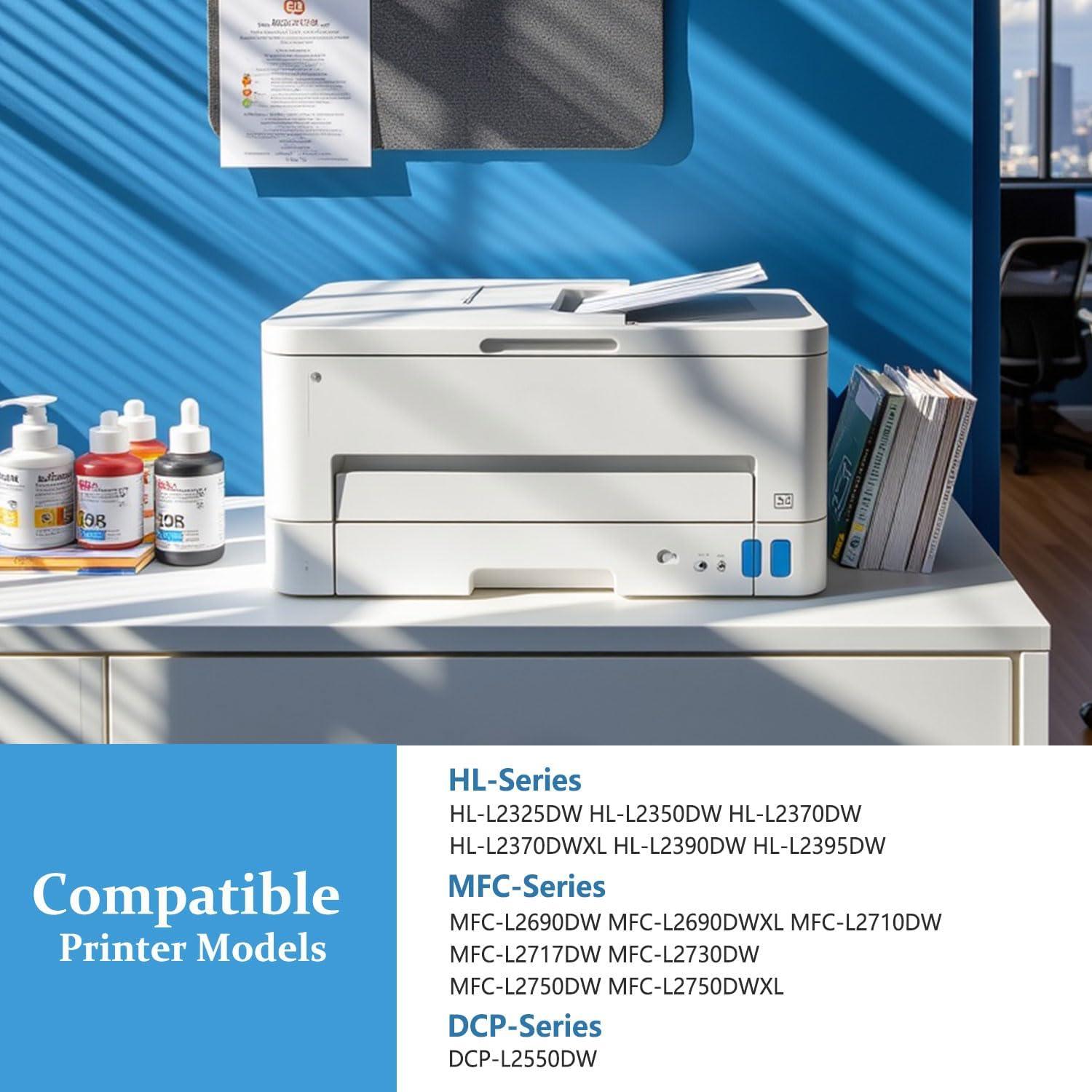 Cartucho de Tóner Kienul TN760 Negro Alto Rendimiento 2-Pack