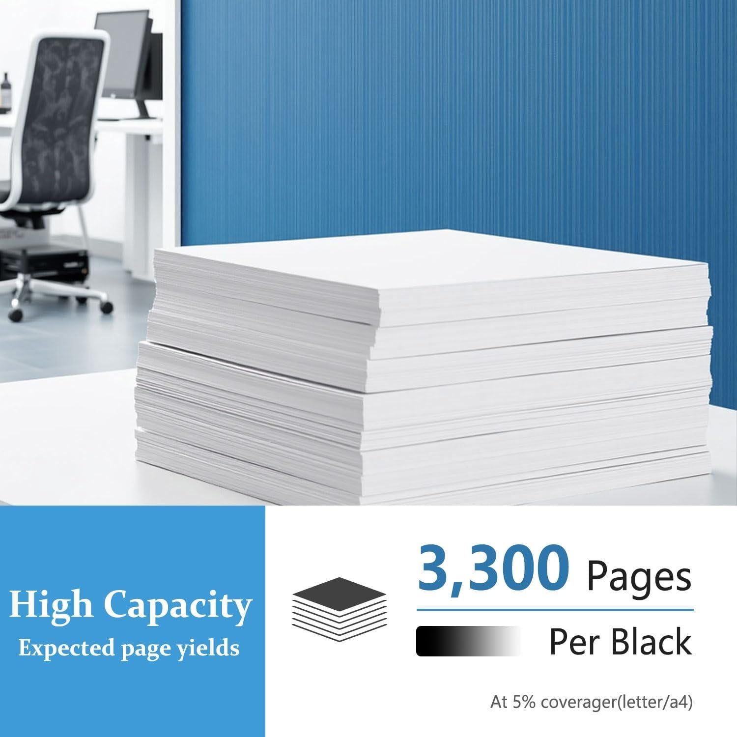 Cartucho de Tóner Kienul TN760 Negro Alto Rendimiento 2-Pack