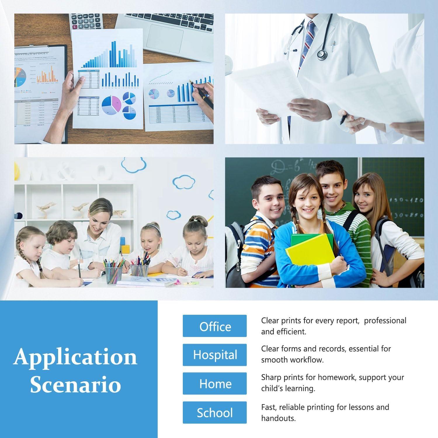 Cartucho de Tóner Kienul TN760 Negro Alto Rendimiento 2-Pack