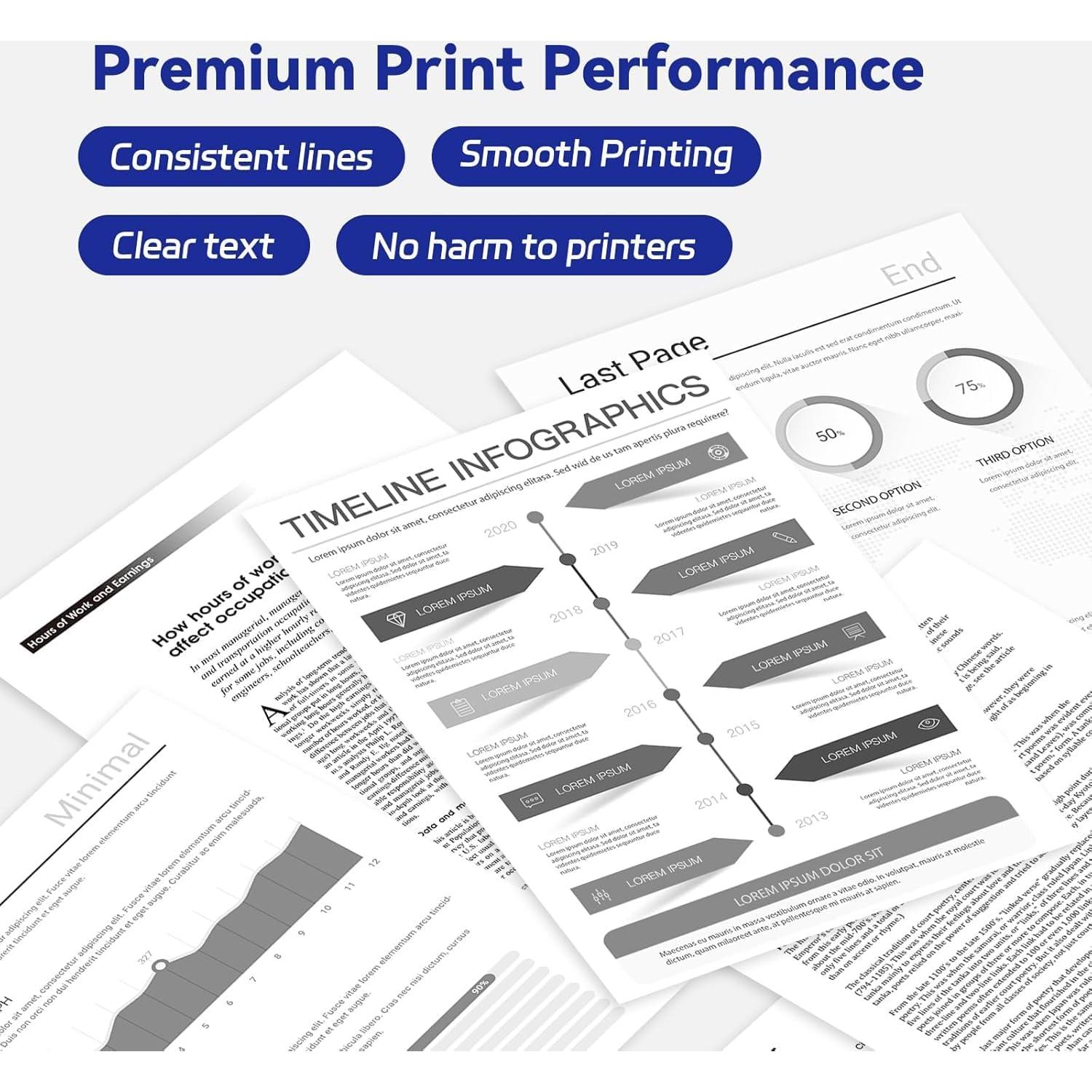 Cartucho de Tóner TN660 Inkpad Alta Capacidad 4 Unidades
