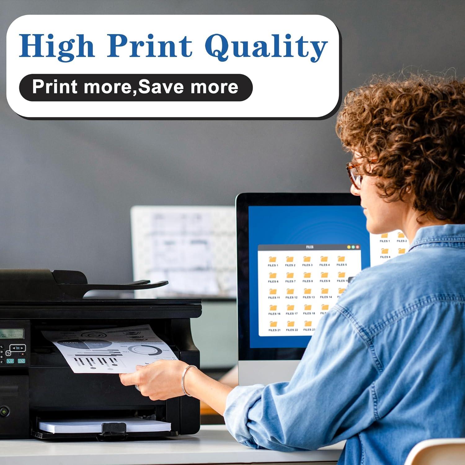 Paquete de 2 Cartuchos de Tóner TN850 Aililiya Negro 8000 Páginas