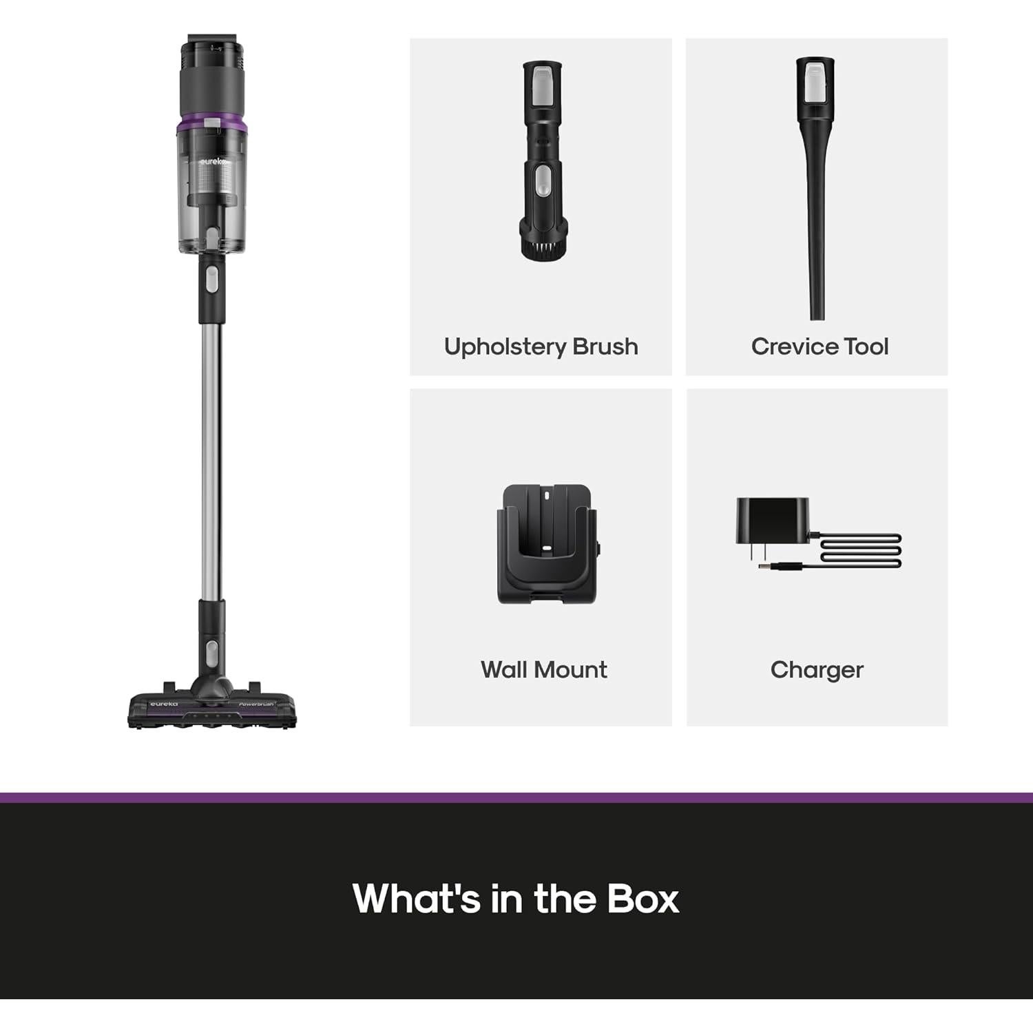 Aspiradora Inalámbrica Eureka ReactiClean 410, 50 min, 2.5 kg