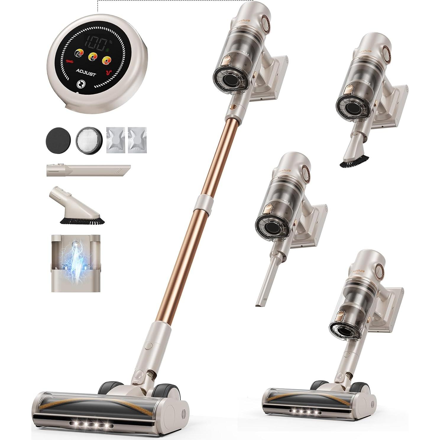 Aspiradora Inalámbrica Honiture Clean P7 Pro 80 Min 50kpa