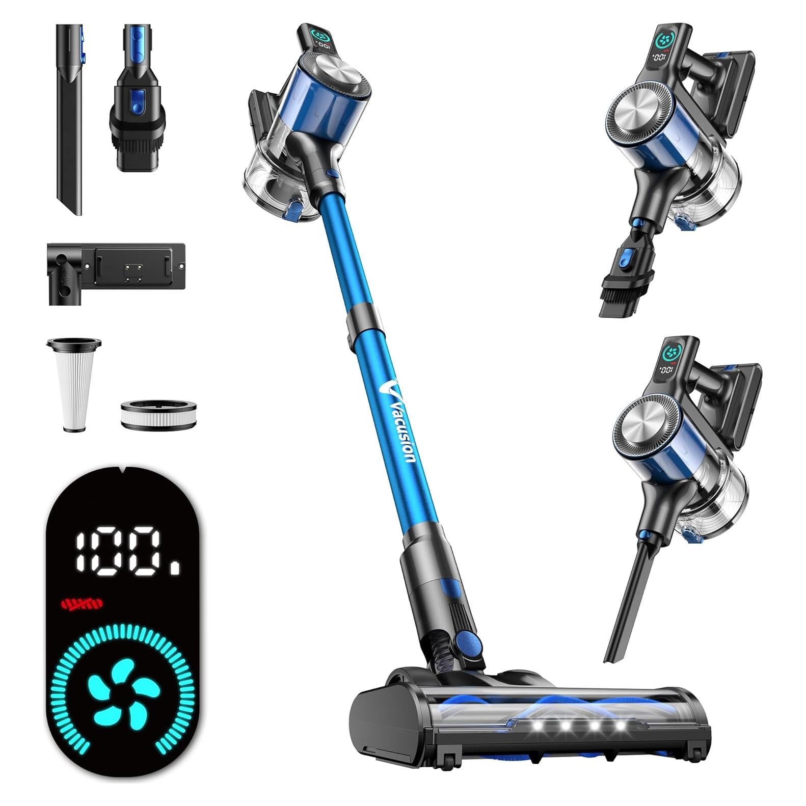 Aspiradora Inalámbrica Vacusion VBS-01, 8 en 1, 150W, 45 min