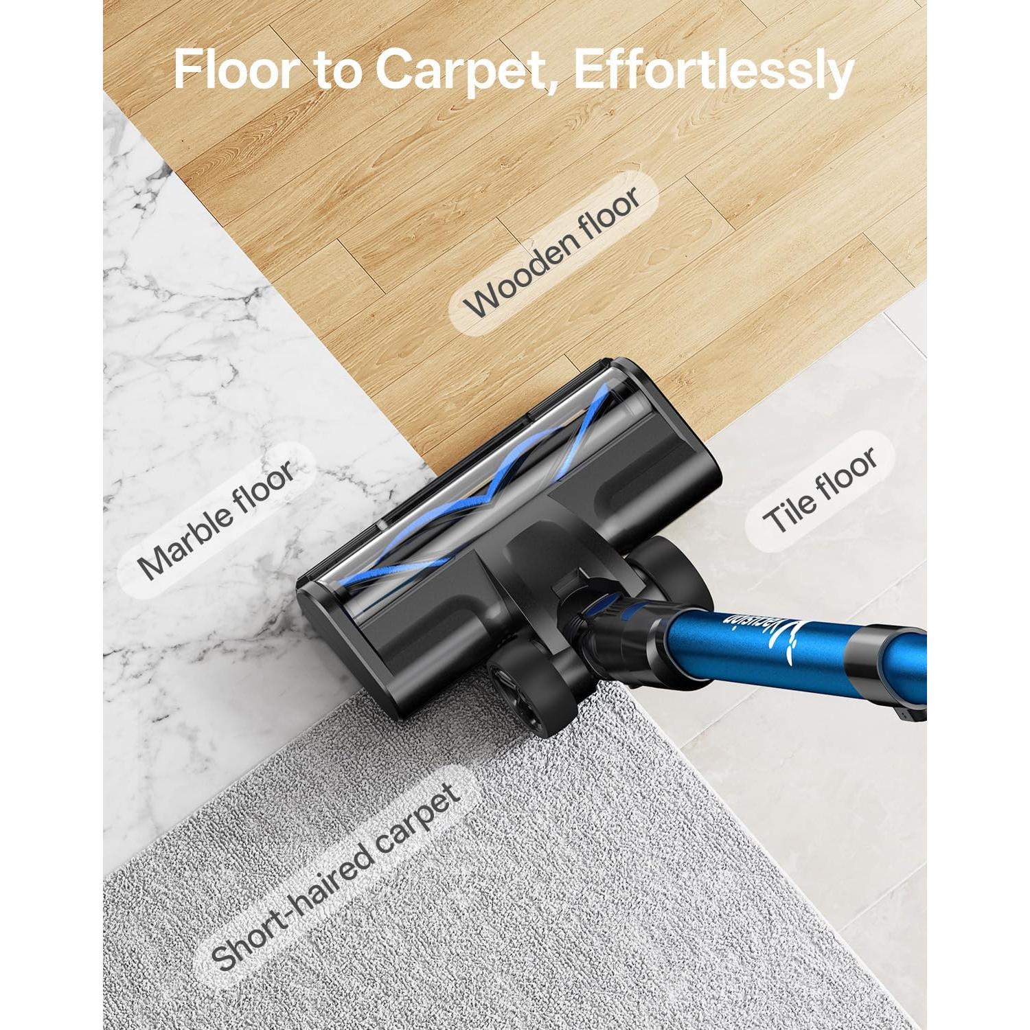 Aspiradora Inalámbrica Vacusion VBS-01, 8 en 1, 150W, 45 min