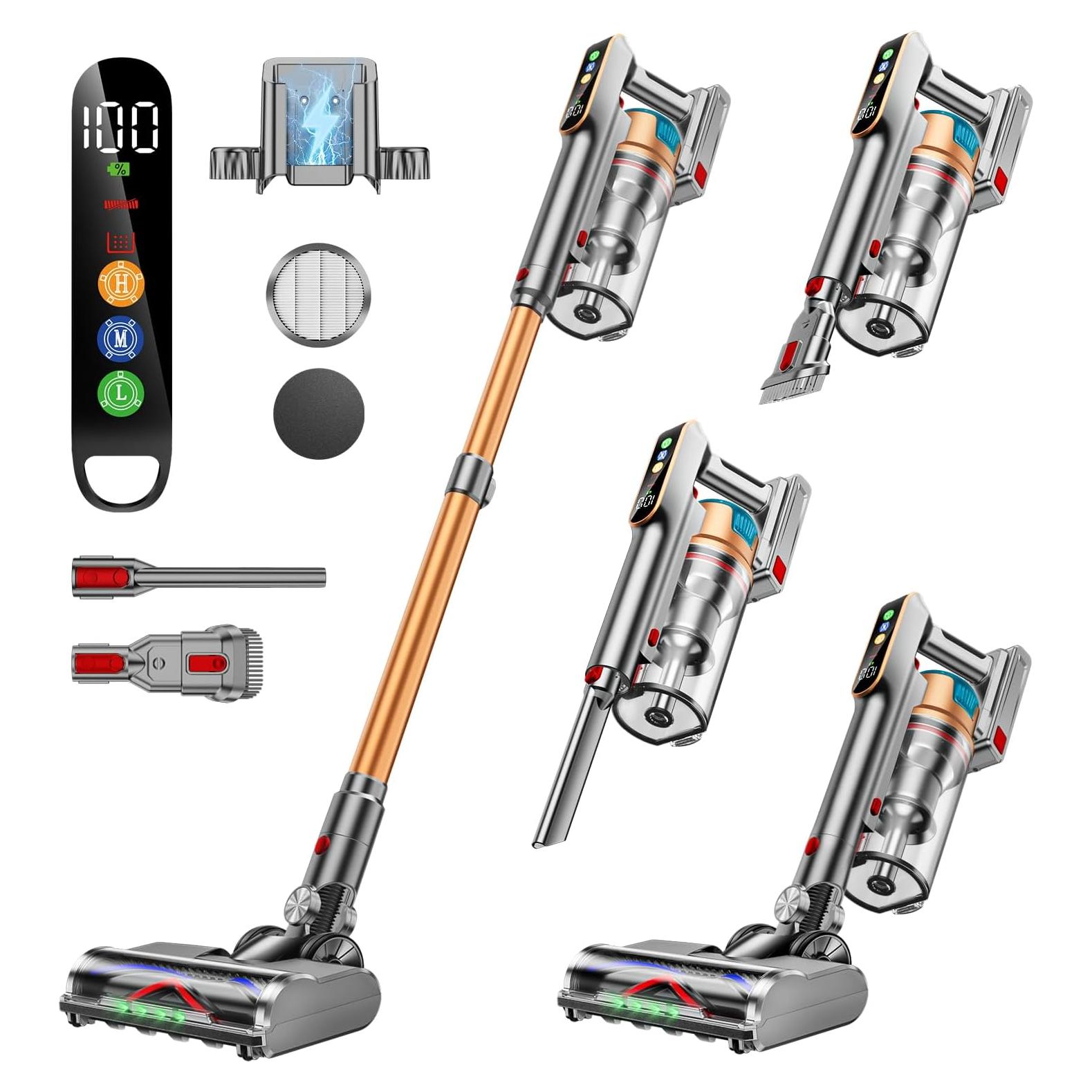 Aspiradora Inalámbrica Drepre K7 Pro 550W 1.8L HEPA 65Min