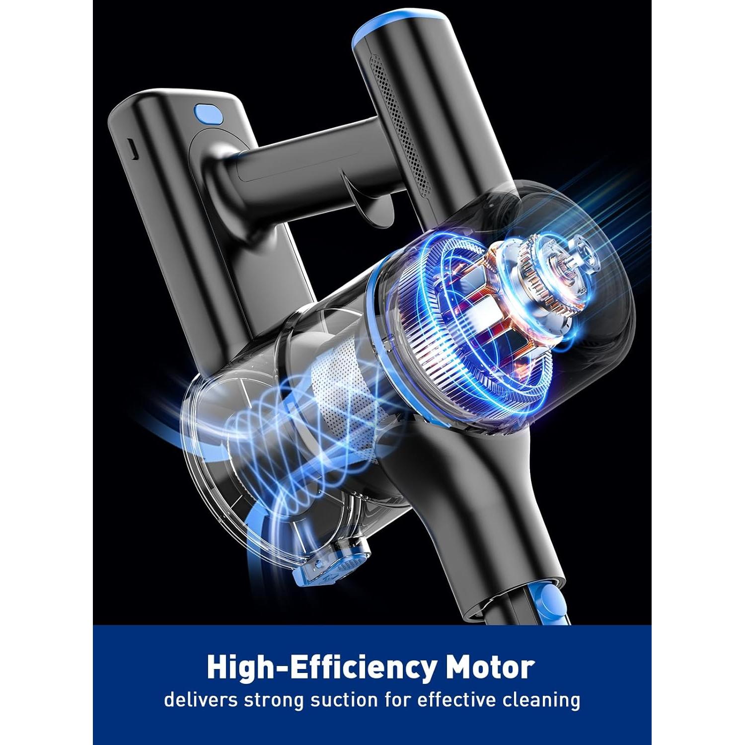 Aspiradora Inalámbrica VOKENE A27 8 en 1 400W 45KPA