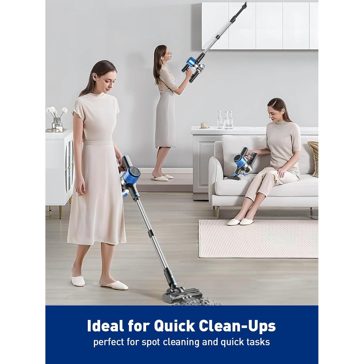 Aspiradora Inalámbrica VOKENE A27 8 en 1 400W 45KPA