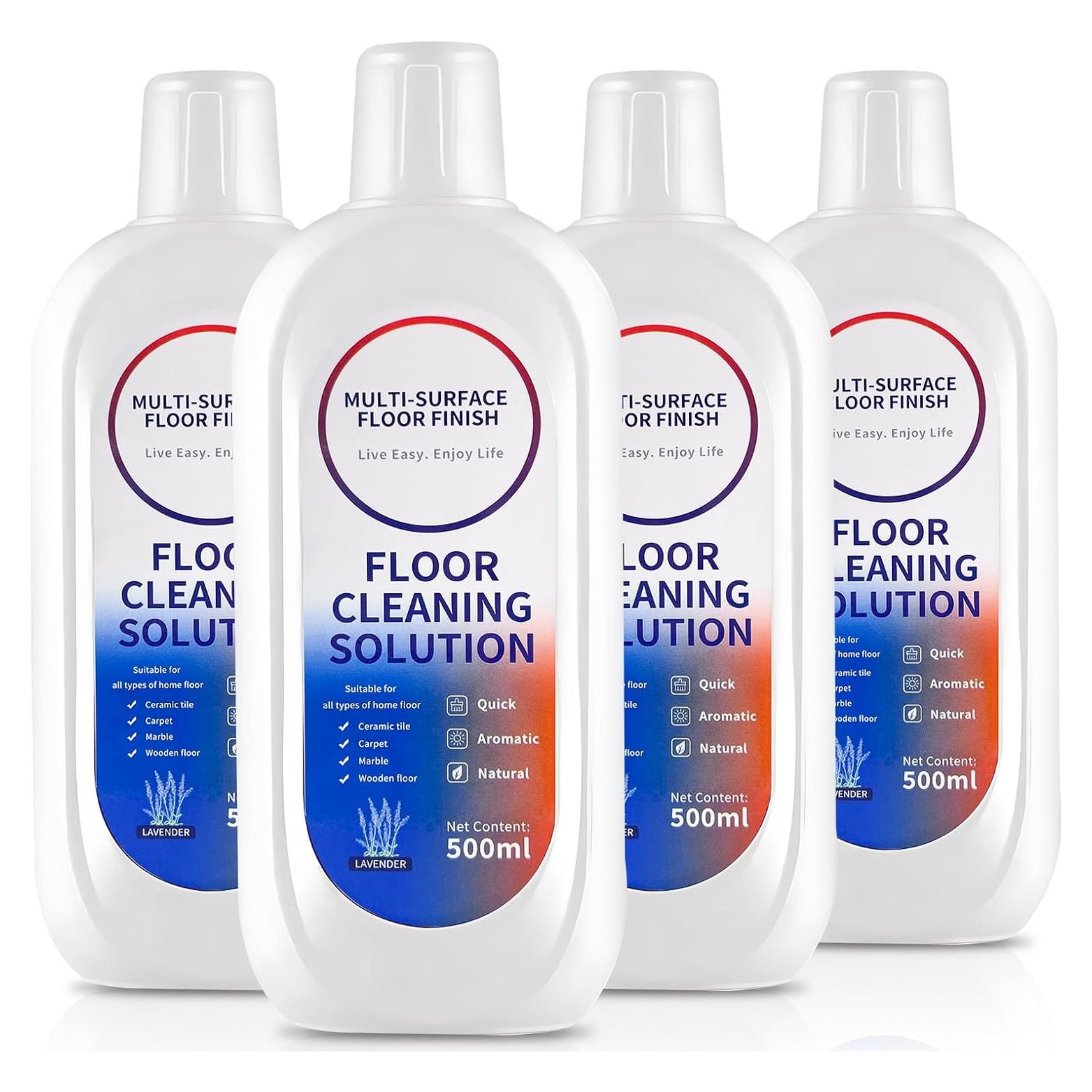 Limpiador de Pisos Ecológico NXPPYY Aroma Lavanda 4 Botellas