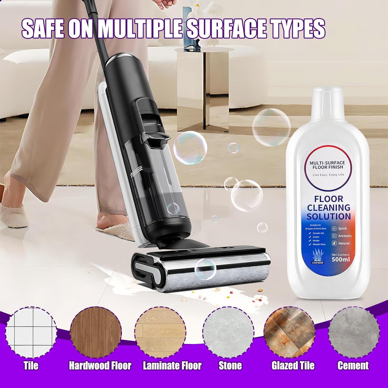 Limpiador de Pisos Ecológico NXPPYY Aroma Lavanda 4 Botellas