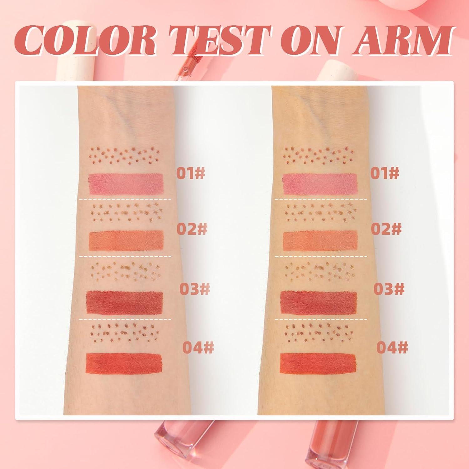 Bolígrafo Rubor y Pecas Charm Kiss Rosa Atardecer 2 en 1