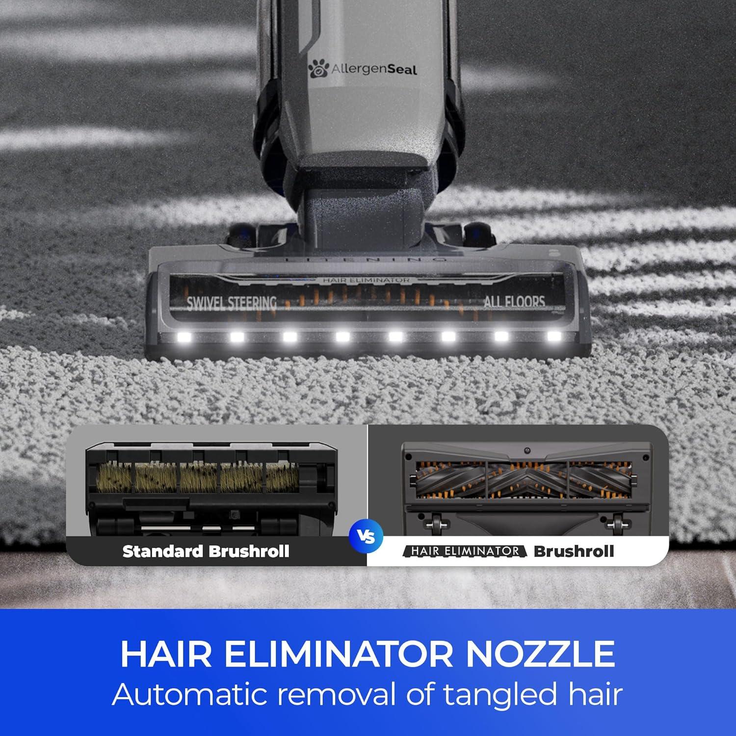 Aspiradora Vertical Inalámbrica Kenmore CU7005 24V con Filtro HEPA