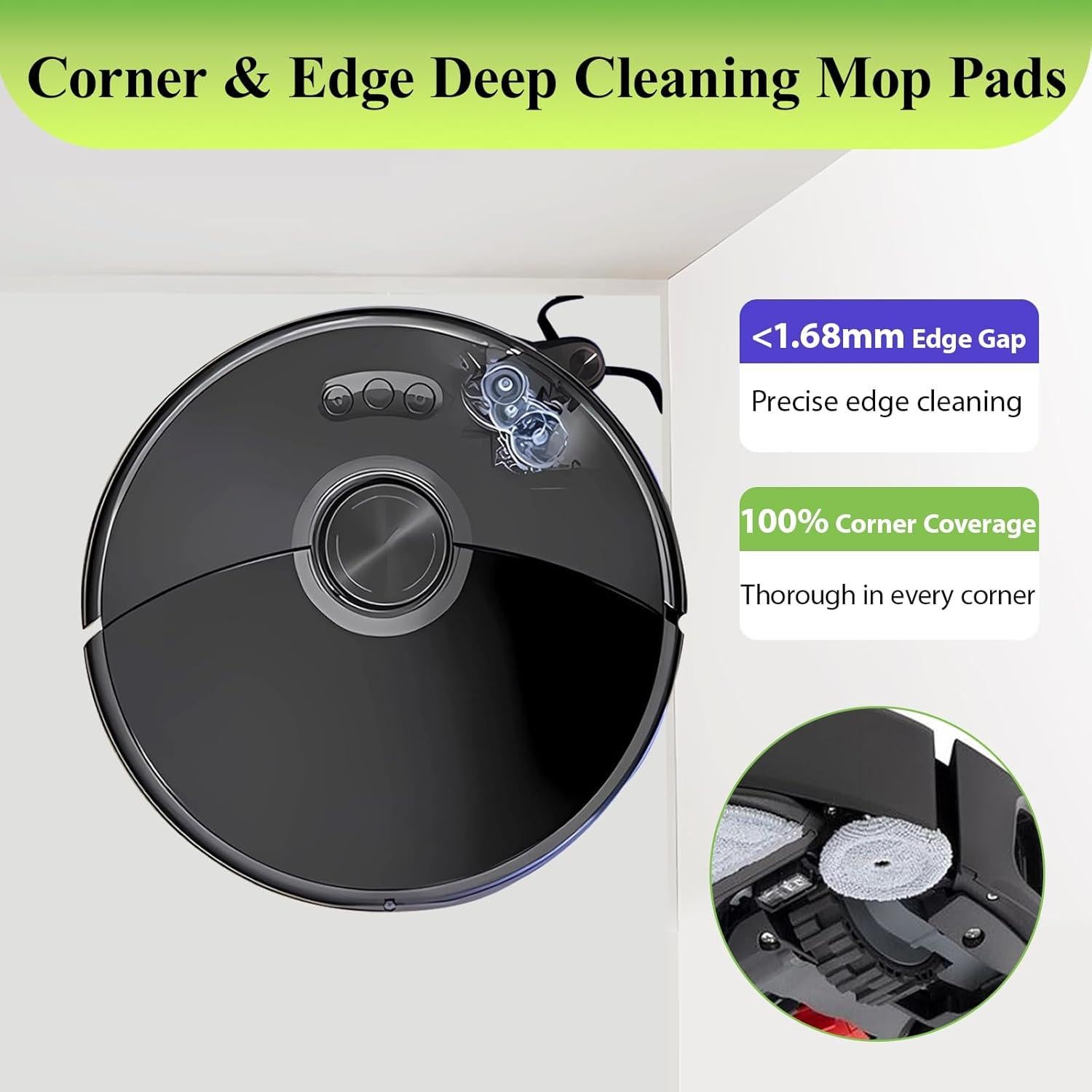 Paños de Reemplazo Soniicmomo para Roborock S8 MaxV Ultra