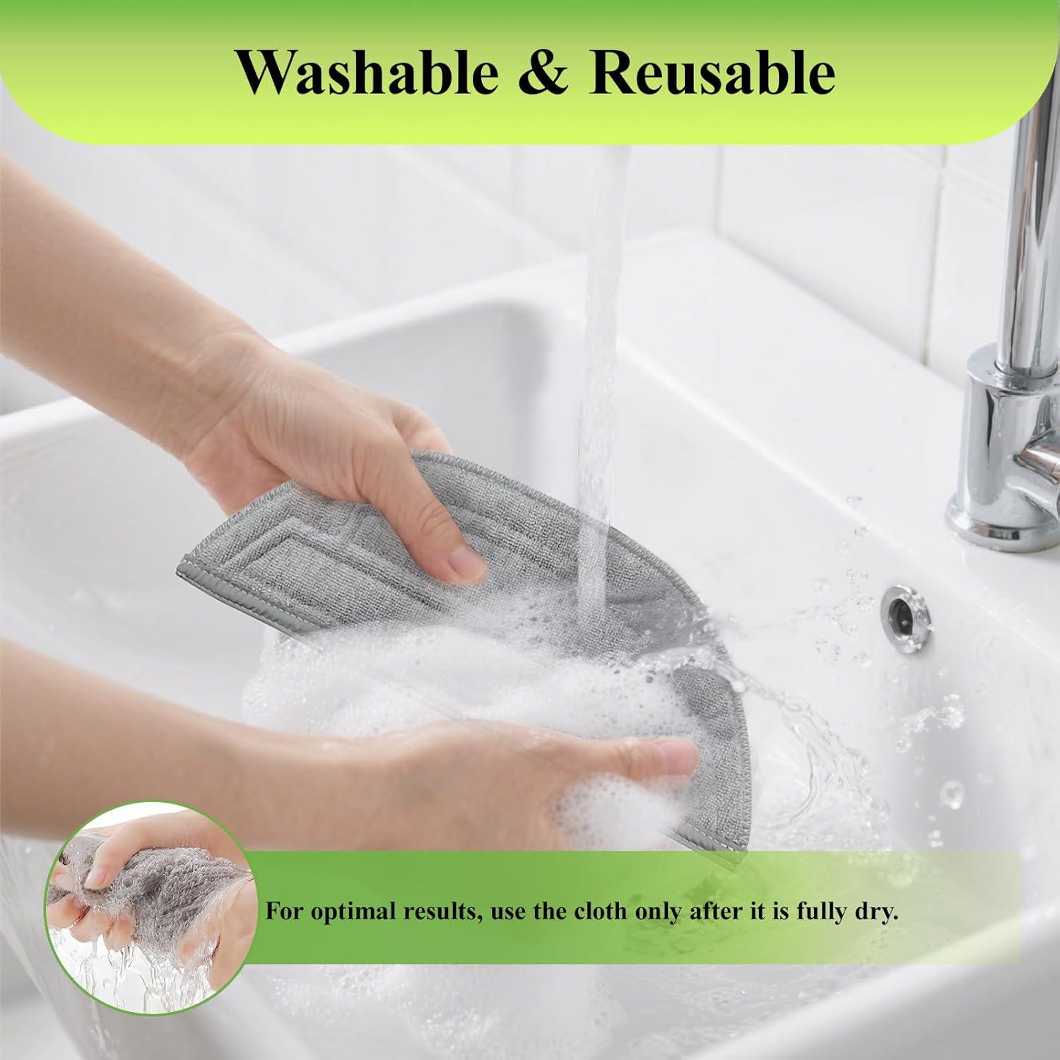 Paños de Reemplazo Soniicmomo para Roborock S8 MaxV Ultra