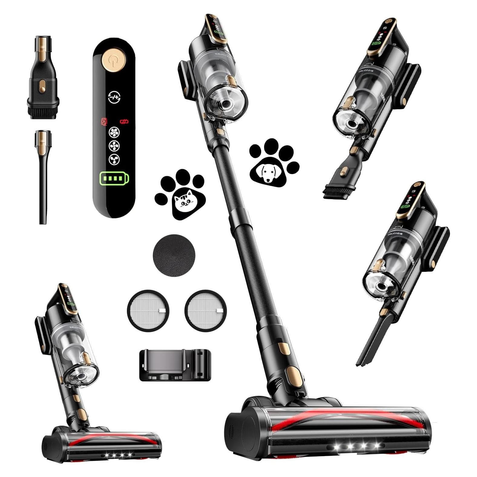 Aspiradora Inalámbrica Trucozie T352 45Kpa 50 Min de Uso