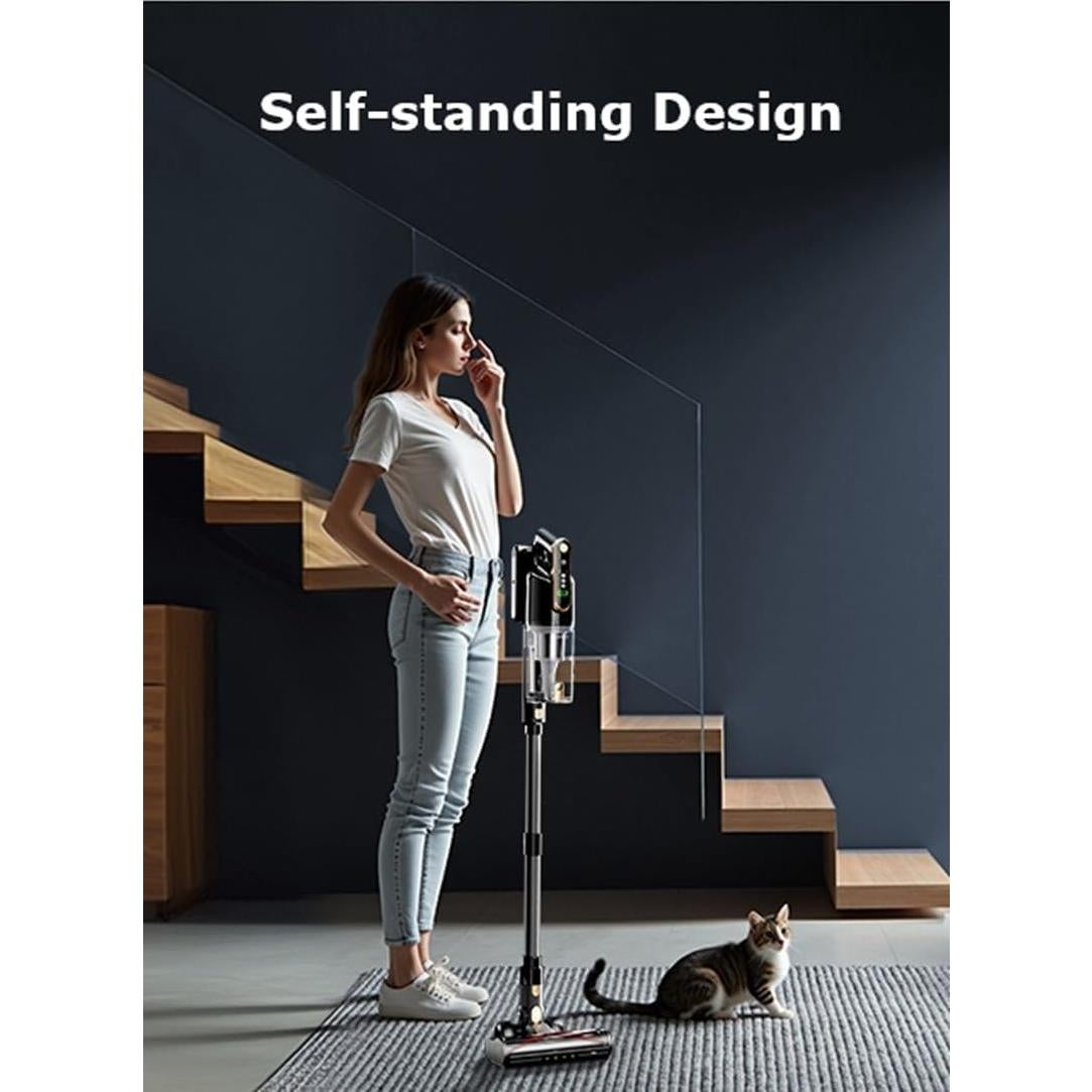 Aspiradora Inalámbrica Trucozie T352 45Kpa 50 Min de Uso