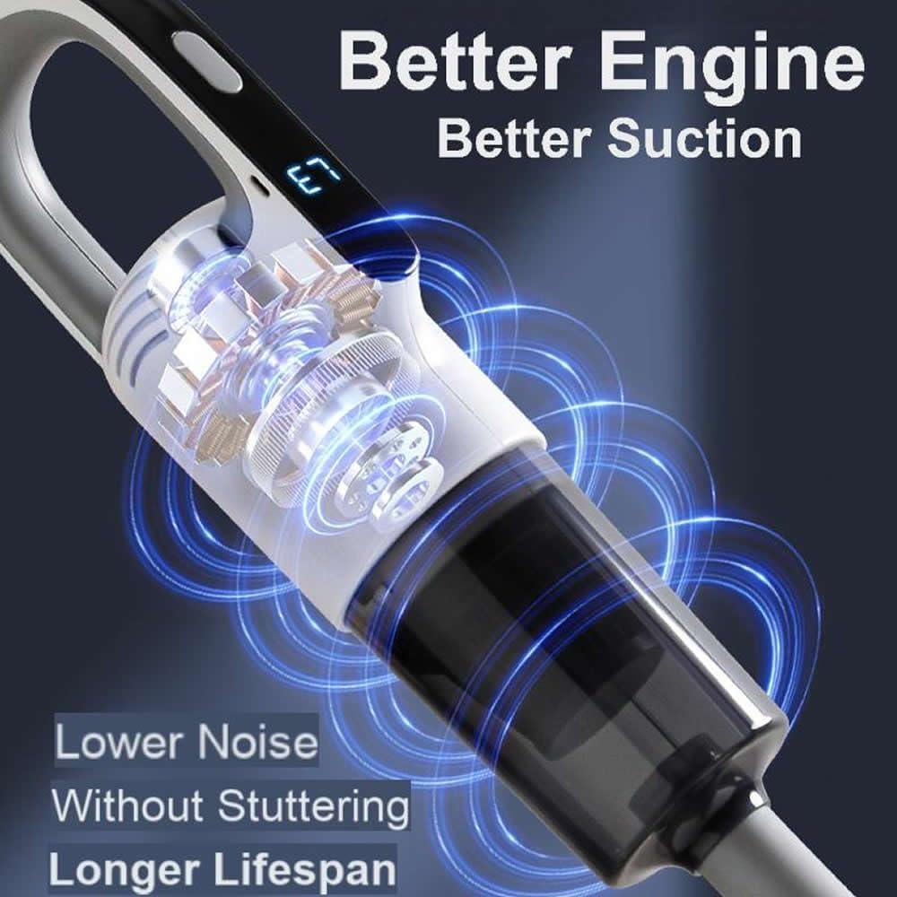 Aspiradora Inalámbrica HDView 30Kpa 30Min Mopa y Aspira