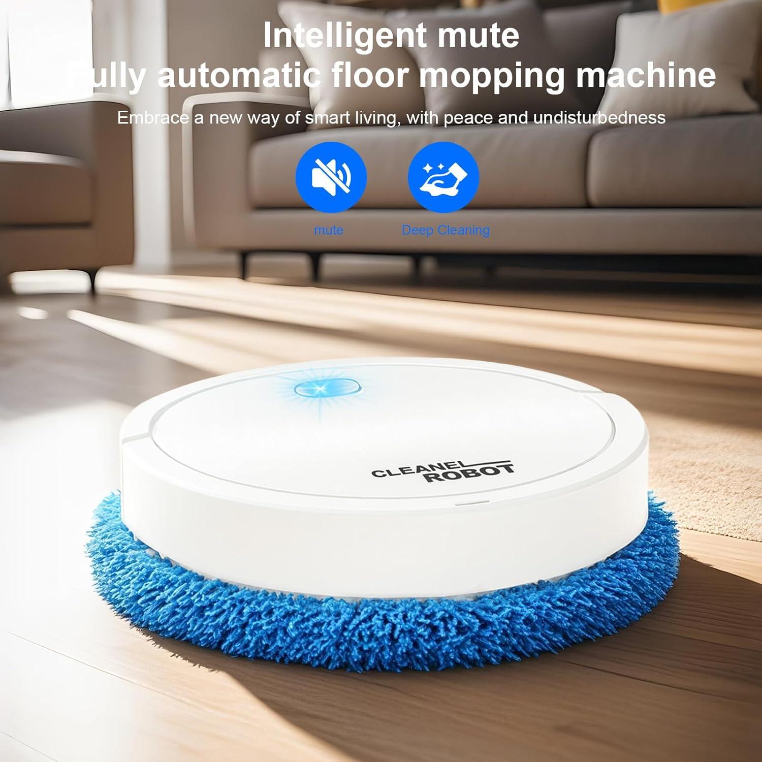 Robot Mopa Genérico NO.8688 Ultra Delgado 6.5cm 120min Limpieza