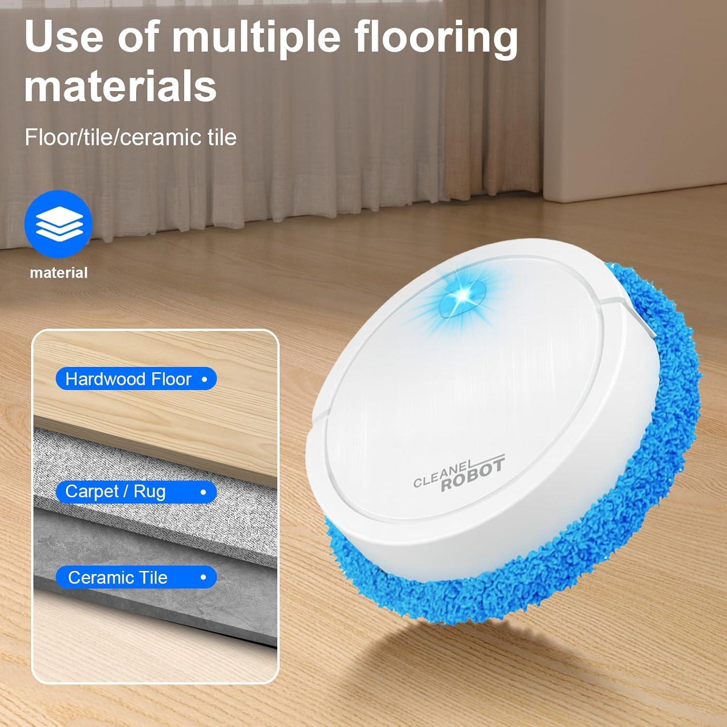 Robot Mopa Genérico NO.8688 Ultra Delgado 6.5cm 120min Limpieza